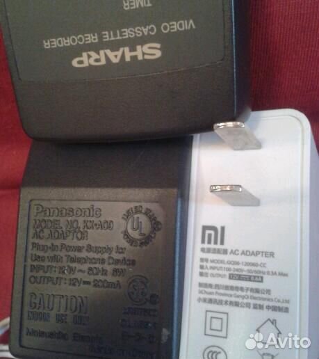 Адаптеры питания 3V,4V,5V,6V,7.4V,12V.Пульт Sharp