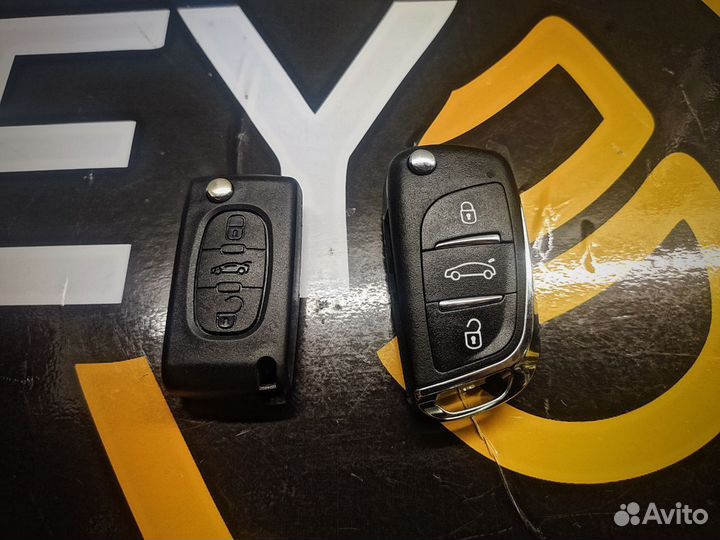 Автомобильные ключи с имобилайзером
