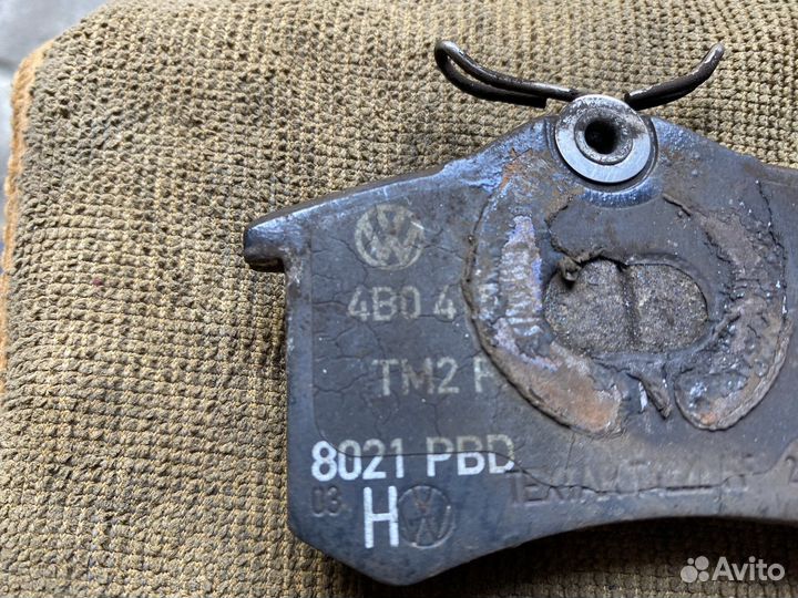 Колодки оригинал задние VAG Vw, Audi,Skoda, Seat