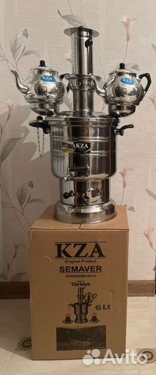 Самовар на дровах новый