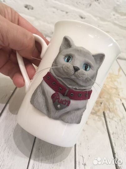 Чашка с декором