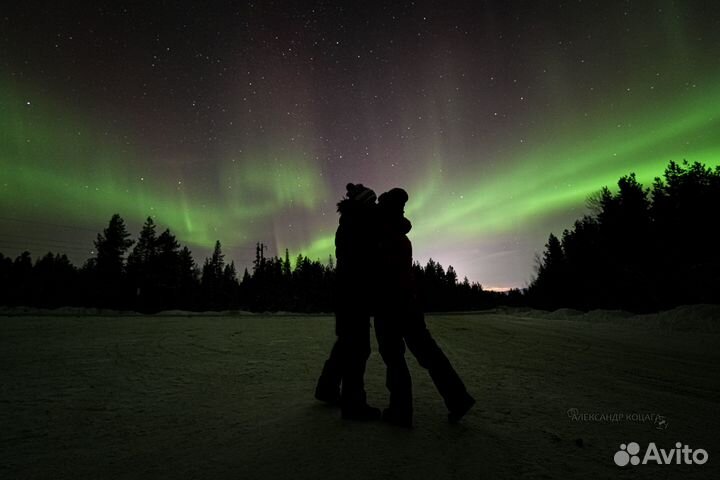 Северное Сияние, Териберка, киты, водопады, горы