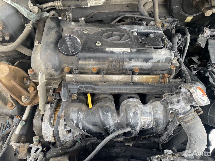 Двигатель Hyundai Solaris 1.4 G4FA МКПП бензин