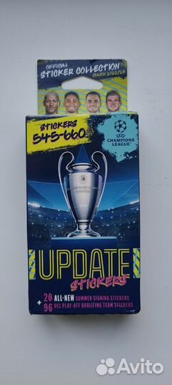 Стикеры Topps Champions League 22/23 update