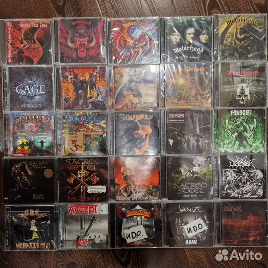 Фирменные CD, лицензионные CD, реплики CD. metal