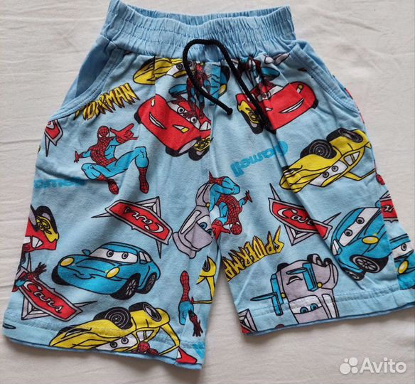 Шорты (6 щт) на мальчика 92-104 см цена за все