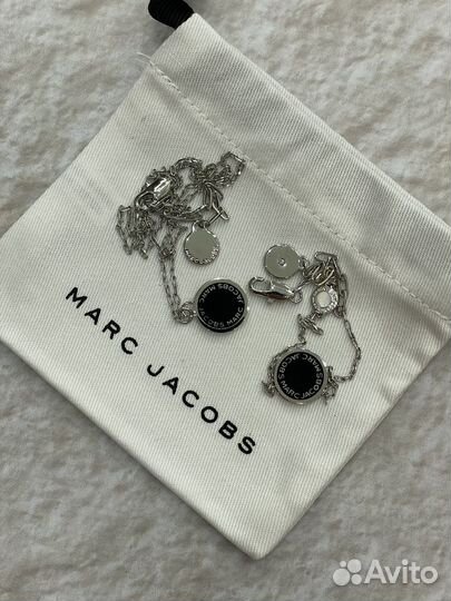 Набор бижутерии Marc Jacobs, оригинал, черный цвет