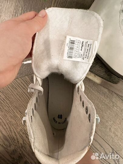 Коньки фигурные размер 40