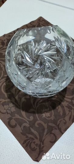 Ваза хрустальная СССР