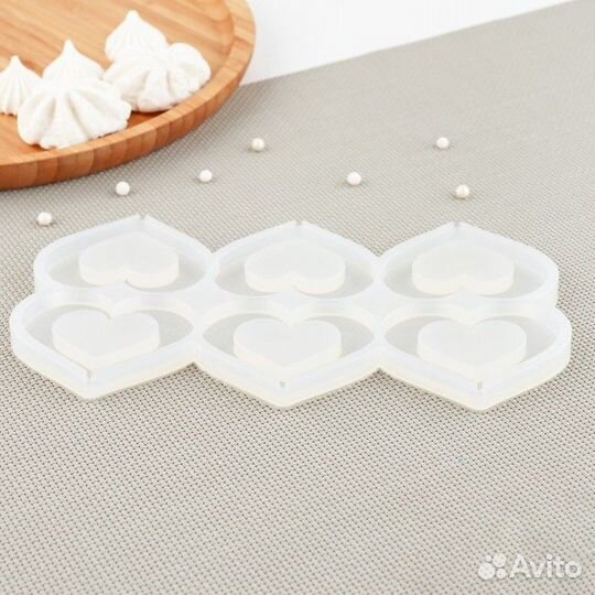 2 шт. Силиконовый молд для леденцов и шоколада 'Се