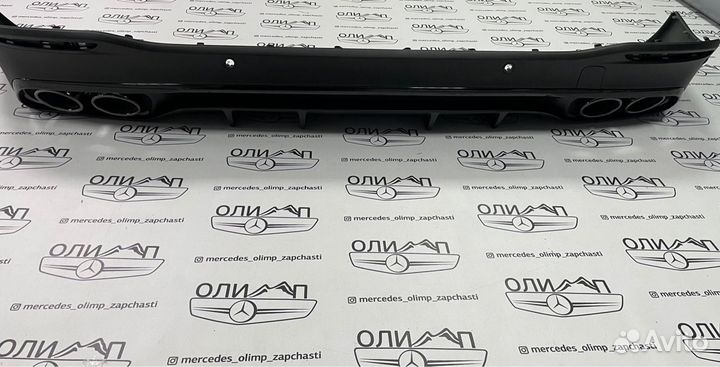 Диффузор насадки AMG 53 Mercedes GLE GLS V167 X167