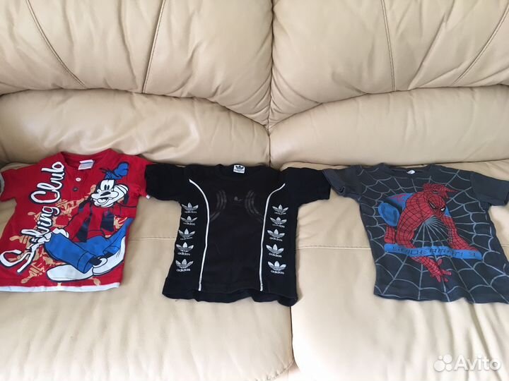 Футболки, летние костюмчики 104р-р
