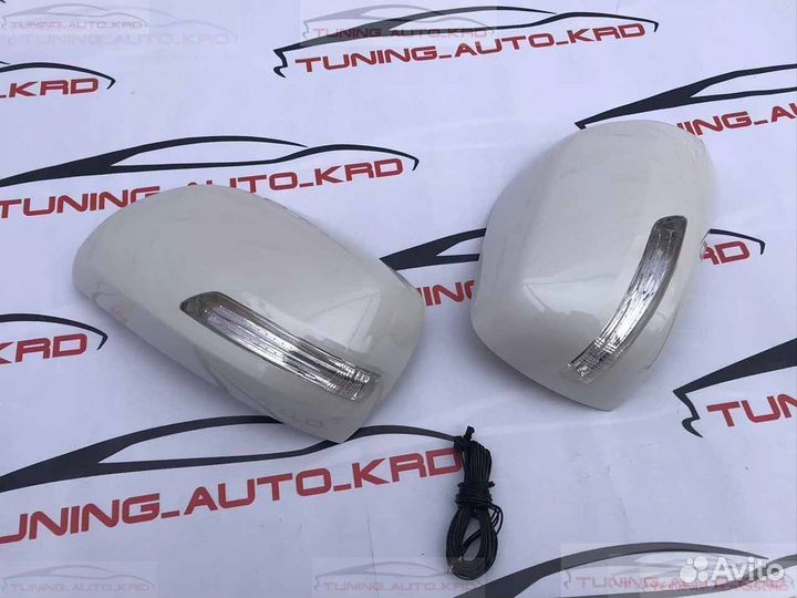 Накладки на зеркала Toyota Land Cruiser 200 R4057