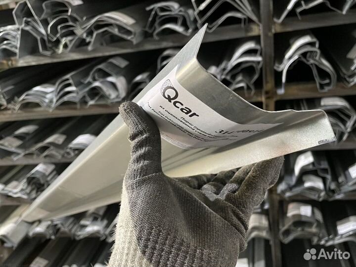 Порог Fiat Doblo 2000-2010(1мм)