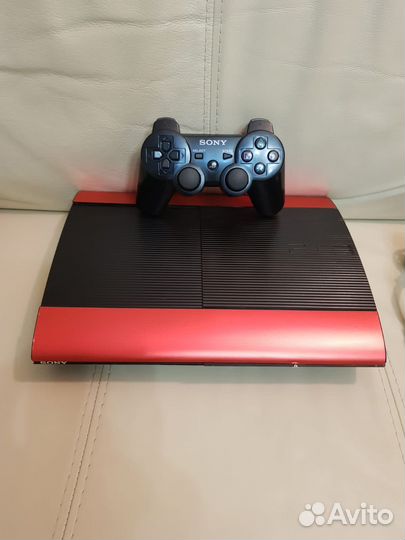 Sony PS3 SuperSlim 500Gb шитая с кучей игр