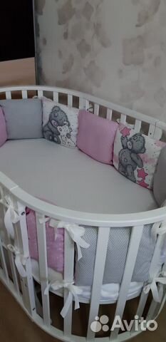 Бортики в детскую кроватку