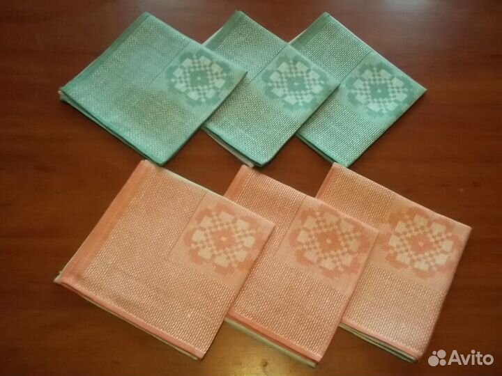 Салфетки льняные. Ретро