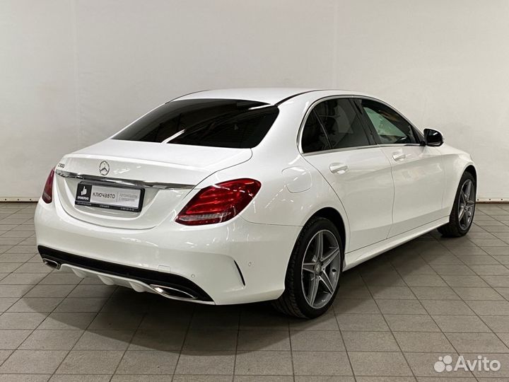 Mercedes-Benz C-класс 1.6 AT, 2015, 65 900 км