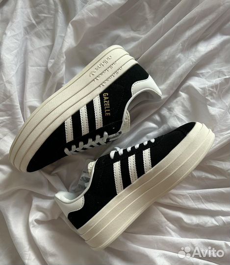 Кеды Adidas Gazelle Bold “Black”