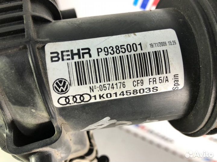 Интеркулер Audi A3 8P cdaa 2010