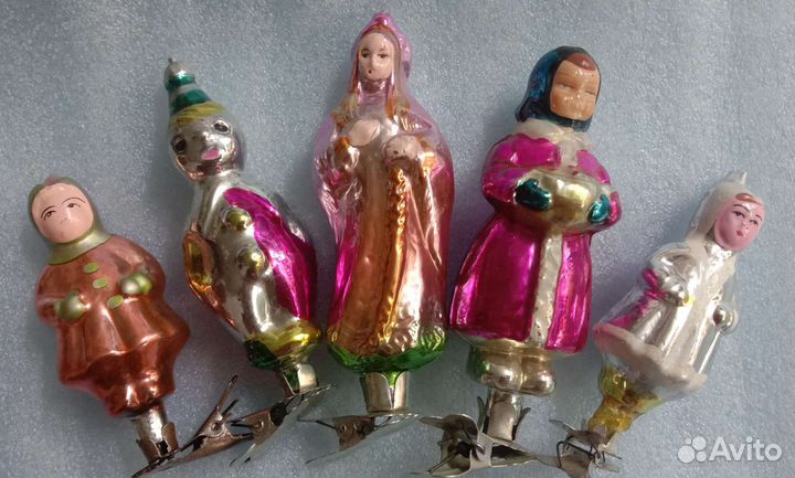 Елочные игрушки СССР