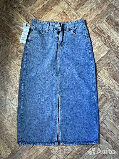 Юбка джинсовая