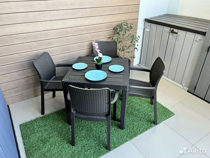 Комплект садовой мебели Саманна 4 персоны