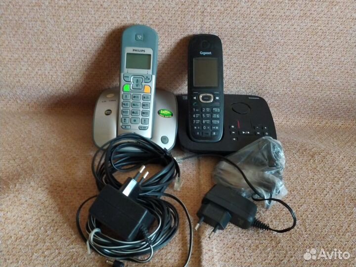Радиотелефон philips,siemens