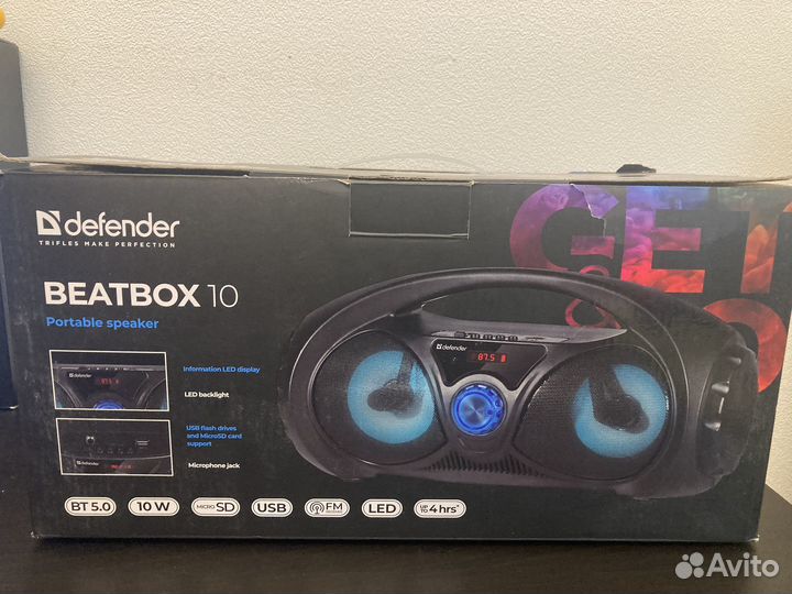 Портативная колонка Beatbox 10