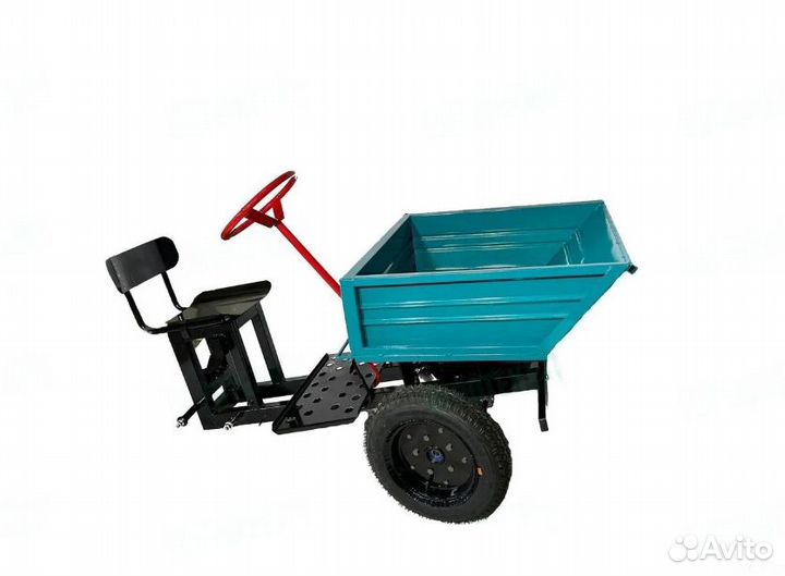 Адаптер передний с кузовом и рулём для мотоблока