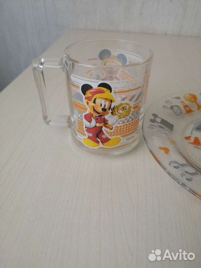 Тарелка и кружка 