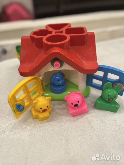 Развивающие игрушки домик сортер