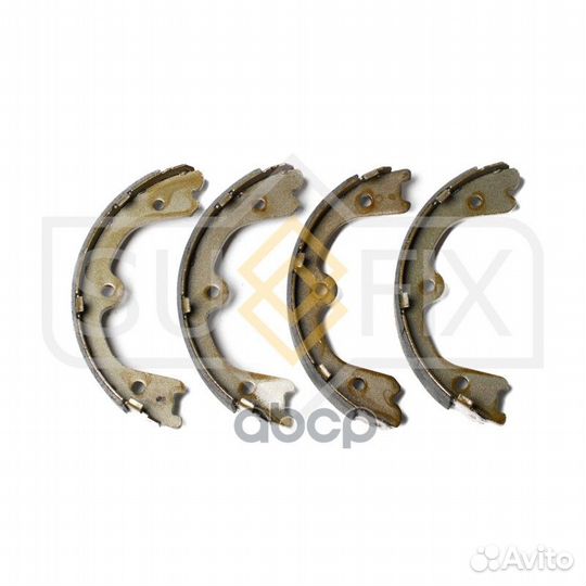 Барабанные тормозные колодки зад прав/лев s