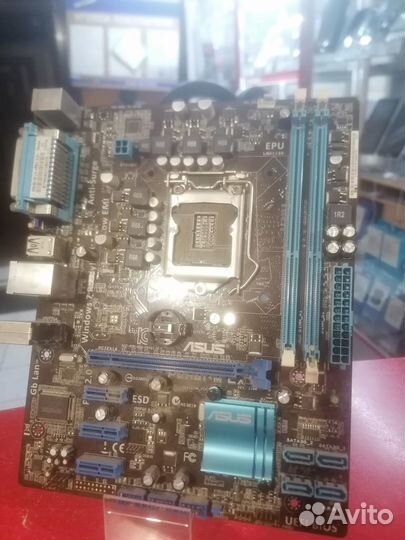 Мат.плата asus 1155