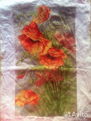 Вышитая крестом картина 