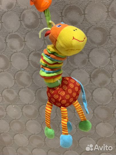 Игрушки пакетом погремушки в коляску в кроватку