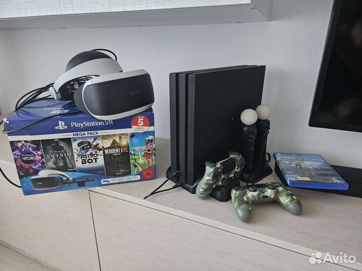 Sony playstation 4 pro + vr