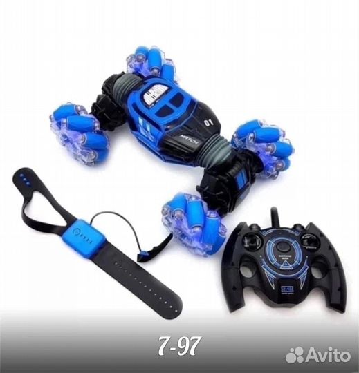 Машинка перевертыш управления жестами