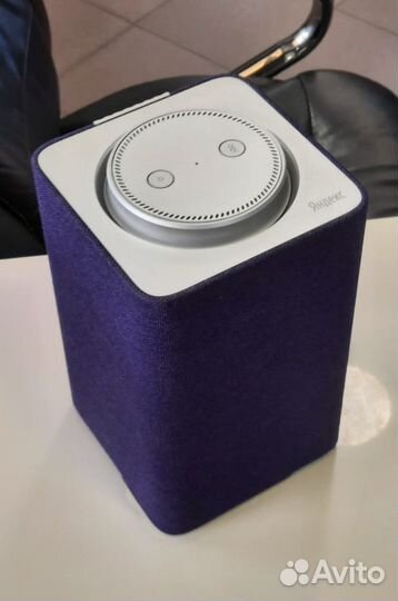 Умная колонка Яндекс Станция yndx-0001 Фиолетовая