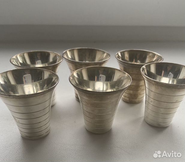 Стопки, ложки мельхиор СССР