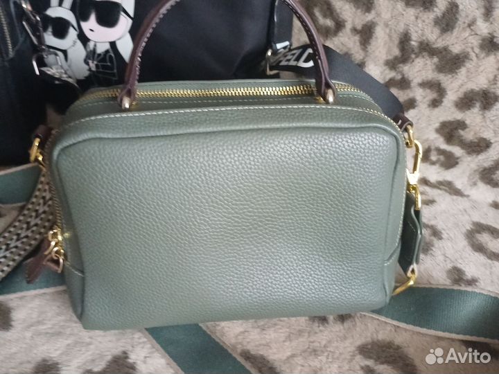 Сумки кожаные натуральные женские бу