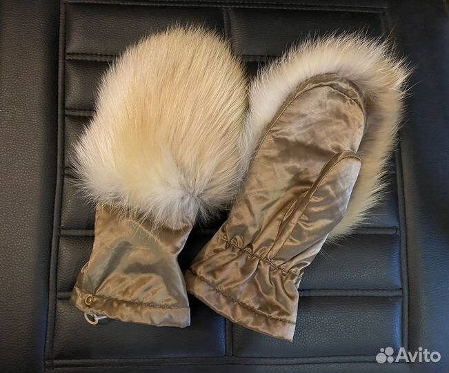 Рукавицы меховые женские