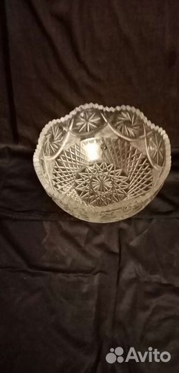 Хрустальная ваза