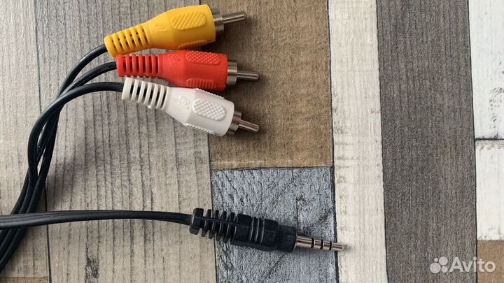 Кабель jack 3.5 3RCA Telecom 1.2 метра