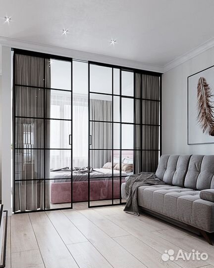 Двери купе перегородка