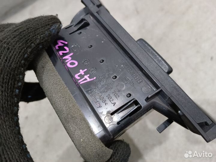 Правый Дефлектор хром для Skoda Octavia A7