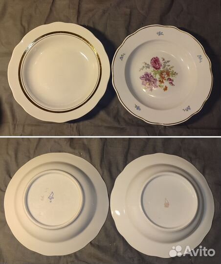 Фарфоровая посуда СССР лфз, зик, Пролетарий