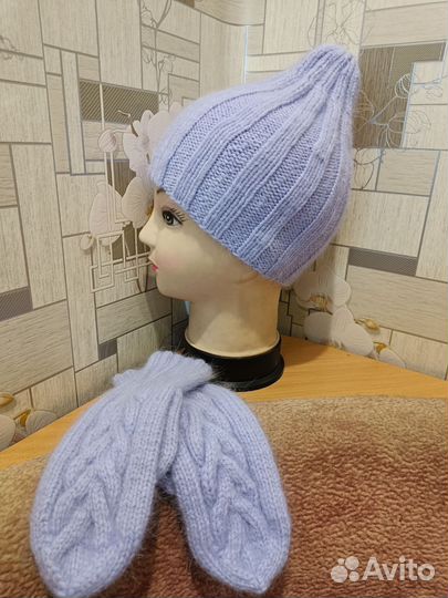 Шапка и варежки