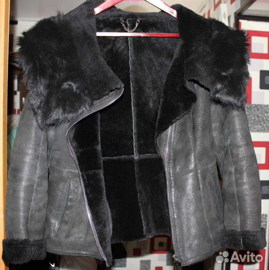 Натуральная дубленка Alef 46-48 размера