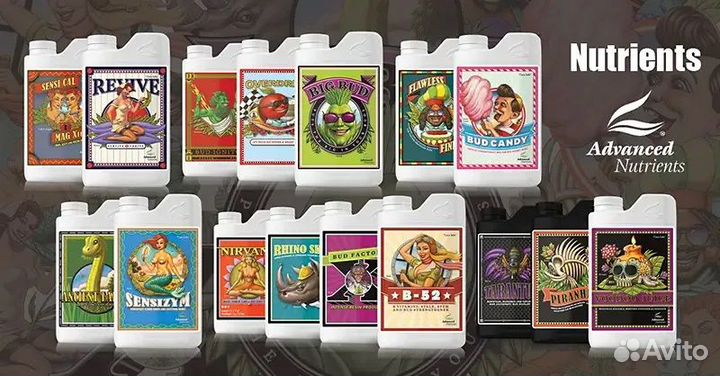 Advanced Nutrients удобрения,стимуляторы и добавки